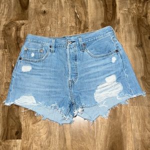 Levi’s High Waisted Shorts